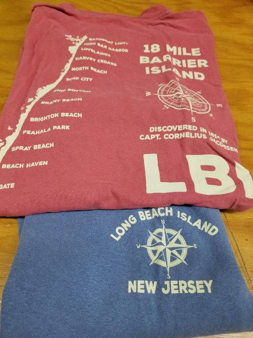 Short-Sleeved LBI Map Tee