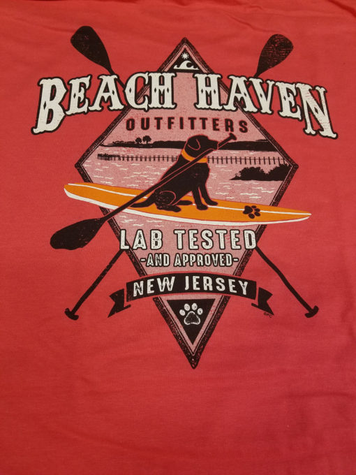 "Beach Haven Outfitters" T-shirt