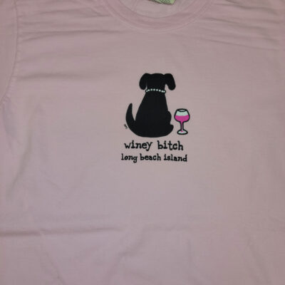 "Winey Bitch" Women's Short-sleeved Tee