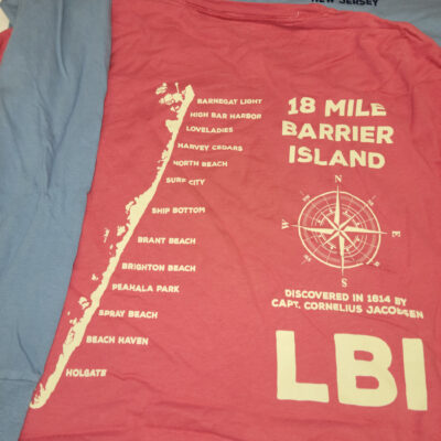 Long-Sleeve LBI Map Tee